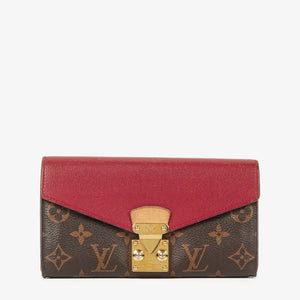 Louis Vuitton Pallas Monogram Canvas Long Wallet