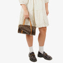 Louis Vuitton Papillon 25 Vintage Monogram Canvas Handbag With Mini Papillon Pochette
