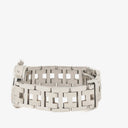 Hermes Clipper Quartz Watch Silver-Tone Stainless Steel
