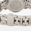 Hermes Clipper Quartz Watch Silver-Tone Stainless Steel