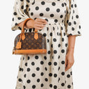 Louis Vuitton Alma BB Monogram Canvas Handbag