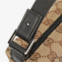 Gucci Beige/Brown Vintage Mini Pochette GG Monogram Hobo Bag