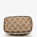 Gucci Beige/Brown Vintage Mini Pochette GG Monogram Hobo Bag