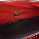 Chanel Medium Double Flap Bag Navy Quilted Lambskin With 24K Gold-Plated Hardware And Mademoiselle Chain