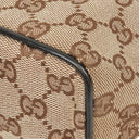 Gucci Beige/Brown Vintage Mini Pochette GG Monogram Hobo Bag