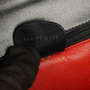 Gucci Convertible Bamboo Top Handle Black Leather Bag