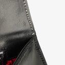 Gucci Convertible Bamboo Top Handle Black Leather Bag