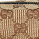 Gucci Beige/Brown Vintage Mini Pochette GG Monogram Hobo Bag
