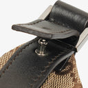 Gucci Beige/Brown Vintage Mini Pochette GG Monogram Hobo Bag