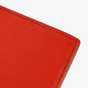 Chanel CC Logo Red Leather Full Flap Shoulder Bag