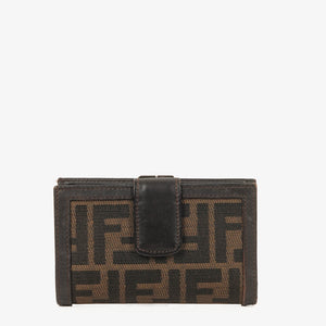 Fendi Zucca Canvas Wallet