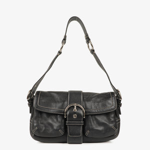 Coach Soho Black Leather Handbag