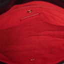 Chanel Quilted Jersey Navy White Red Jumbo Coco Sailor Flap Bag