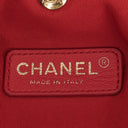 Chanel Quilted Jersey Navy White Red Jumbo Coco Sailor Flap Bag