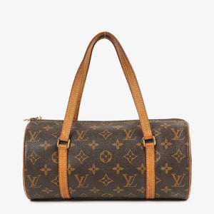 Louis Vuitton Papillon 25 Vintage Monogram Canvas Handbag