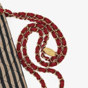 Chanel Quilted Jersey Navy White Red Jumbo Coco Sailor Flap Bag