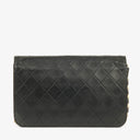 Chanel Classic Full Flap Bag Black Quilted Leather 24K Gold-Plated Hardware