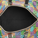 Gucci Psychedelic Black Multicolor GG Supreme Monogram Duffle Backpack&nbsp;