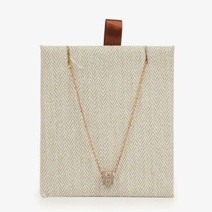 Hermès Mini Pop H Rose Gold-Plated Necklace