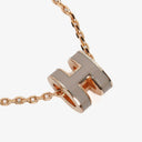 Hermès Mini Pop H Rose Gold-Plated Necklace