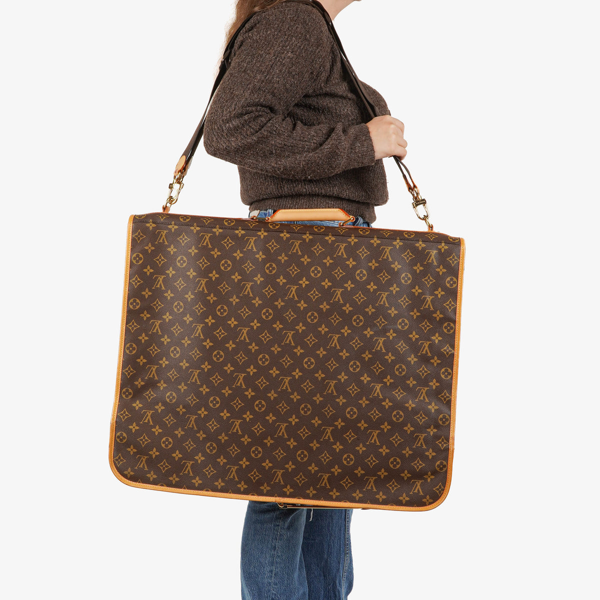 Louis Vuitton Garment Carrier Monogram Canvas Bag