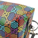 Gucci Psychedelic Black Multicolor GG Supreme Monogram Duffle Backpack&nbsp;