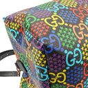 Gucci Psychedelic Black Multicolor GG Supreme Monogram Duffle Backpack&nbsp;
