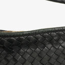 Bottega Veneta Nappa Intrecciato Black Medium Veneta Hobo Bag