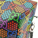 Gucci Psychedelic Black Multicolor GG Supreme Monogram Duffle Backpack&nbsp;