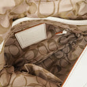 Coach Soho White Leather Shoulder Bag