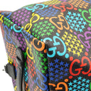 Gucci Psychedelic Black Multicolor GG Supreme Monogram Duffle Backpack&nbsp;