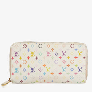Louis Vuitton Takashi Murakami Zippy Multicoclor Wallet