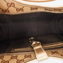 Gucci Beige/Gold Crystal Coated Canvas Joy Shoulder Bag