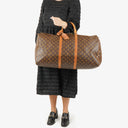 Louis Vuitton Keepall 60 Monogram Canvas Travel Bag