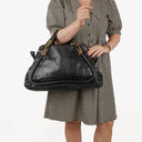 Chloe Paraty Medium Black Calfskin Bag