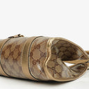 Gucci Beige/Gold Crystal Coated Canvas Joy Shoulder Bag