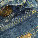 Louis Vuitton Baggy GM Monogram Denim Shoulder Bag
