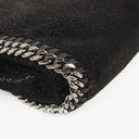 Stella McCartney Black Falabella Tiny Tote Vegan Shaggy Deer