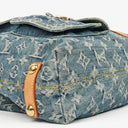 Louis Vuitton Baggy GM Monogram Denim Shoulder Bag