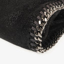 Stella McCartney Black Falabella Tiny Tote Vegan Shaggy Deer