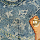 Louis Vuitton Baggy GM Monogram Denim Shoulder Bag