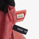 Sac à rabat Mademoiselle Chanel en daim rose chocolat