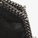Stella McCartney Black Falabella Tiny Tote Vegan Shaggy Deer