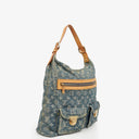 Louis Vuitton Baggy GM Monogram Denim Shoulder Bag