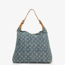 Louis Vuitton Baggy GM Monogram Denim Shoulder Bag