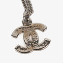 Chanel Crystal CC Pendant Necklace&nbsp;