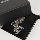 Chanel Crystal CC Pendant Necklace&nbsp;