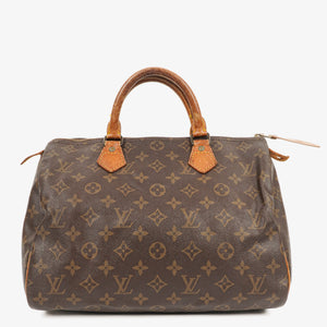 Louis Vuitton Speedy 30 Monogram Canvas Handbag