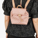 Gucci Pink GG Canvas Monogram Backpack