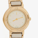 Yves Saint Laurent YSL Logo Two-Tone Stainless Steel Watch